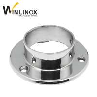 Stainless Steel Handrail Pipe Floor Flange Fitting