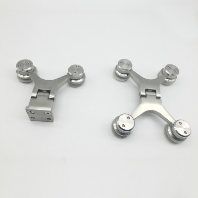 stainless steel glass shower door pivot hinge for bathroom