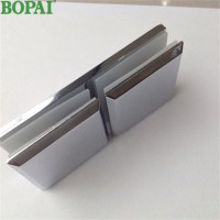 180 degree glass to glass Stainless steel bathroom glass clamp